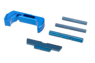 Cross Armory Glock Gen 5 lower parts kit comes in blue
